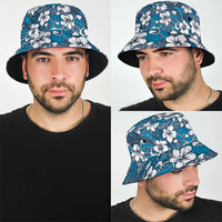 Karakarawa Bula Fiji Bucket Hat Fijian Tapa Seamless Hibiscus - Polynesian Pride