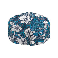 Karakarawa Bula Fiji Jeff Hat Fijian Tapa Seamless Hibiscus - Polynesian Pride