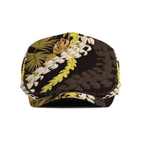 Kula Aloha Hawaii Lei Jeff Hat Tropical Flowers Elegant Vibe - Polynesian Pride