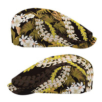 Kula Aloha Hawaii Lei Jeff Hat Tropical Flowers Elegant Vibe - Polynesian Pride