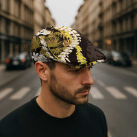 Kula Aloha Hawaii Lei Jeff Hat Tropical Flowers Elegant Vibe - Polynesian Pride