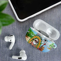 Hawaii Golf Christmas AirPods Case Mele Kalikimaka Funny Golfer Santa LT01 - Polynesian Pride