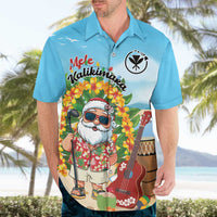 Personalized Hawaii Golf Christmas Hawaiian Shirt Mele Kalikimaka Funny Golfer Santa LT01 - Polynesian Pride