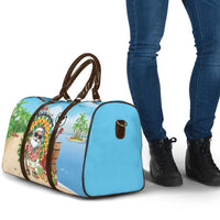 Hawaii Golf Christmas Travel Bag Mele Kalikimaka Funny Golfer Santa - Polynesian Pride