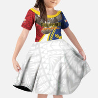 Personalized Philippines Family Matching Off Shoulder Maxi Dress and Hawaiian Shirt Filipino Araw ng Kalayaan