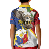 Personalized Philippines Kid Polo Shirt Filipino Araw ng Kalayaan LT01 - Polynesian Pride