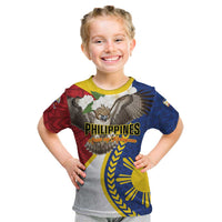 Personalized Philippines Kid T Shirt Filipino Araw ng Kalayaan LT01 Multicolor - Polynesian Pride