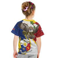 Personalized Philippines Kid T Shirt Filipino Araw ng Kalayaan LT01 - Polynesian Pride