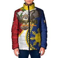 Personalized Philippines Padded Jacket Filipino Araw ng Kalayaan LT01 Men Multicolor - Polynesian Pride