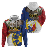 Personalized Philippines Zip Hoodie Filipino Araw ng Kalayaan LT01 - Polynesian Pride