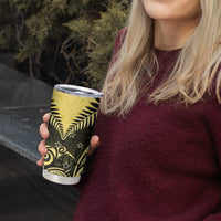 Aotearoa Tumbler Cup Maori Kiwi Yellow Fern LT01 - Polynesian Pride