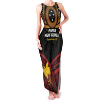 Papua New Guinea Bird of Paradise Family Matching Tank Maxi Dress and Hawaiian Shirt 16 September 1975 Independence Day Anniversary