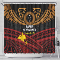Papua New Guinea Bird of Paradise Shower Curtain 16 September 1975 Independence Day Anniversary
