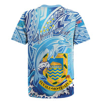 Tuvalu mo te Atua Rugby Jersey Tuvalu Dolphin Polynesian Pattern LT01 - Polynesian Pride