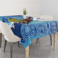 Tuvalu mo te Atua Tablecloth Tuvalu Dolphin Polynesian Pattern LT01 - Polynesian Pride