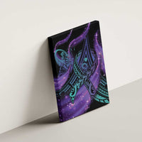 In September We Wear Teal And Purple Canvas Wall Art Magic Ribbon Semicolon LT01 - Polynesian Pride