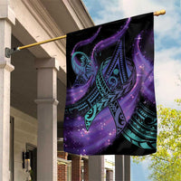 In September We Wear Teal And Purple Garden Flag Magic Ribbon Semicolon LT01 House Flag Purple - Polynesian Pride