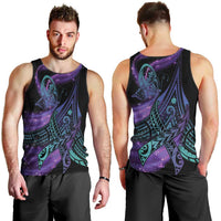 In September We Wear Teal And Purple Men Tank Top Magic Ribbon Semicolon LT01 - Polynesian Pride