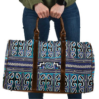 Maori Matariki Travel Bag Blue Galaxy Aesthetic Koru Art LT01 Blue - Polynesian Pride