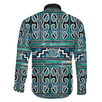 Maori Matariki Family Matching Summer Maxi Dress and Hawaiian Shirt Green Galaxy Aesthetic Koru Art