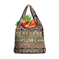 Maori Matariki Grocery Bag Yellow Galaxy Aesthetic Koru Art LT01 1-pack One Size Yellow - Polynesian Pride