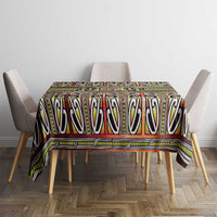 Maori Matariki Tablecloth Yellow Galaxy Aesthetic Koru Art LT01 - Polynesian Pride