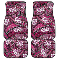 Polynesian Hibiscus Tropical Pink Floral Car Mats Tribal Pattern LT01 - Polynesian Pride