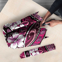 Polynesian Hibiscus Tropical Pink Floral Umbrella Tribal Pattern - Polynesian Pride