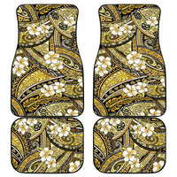 Polynesian Hibiscus Tropical Yellow Floral Car Mats Tribal Pattern LT01 - Polynesian Pride