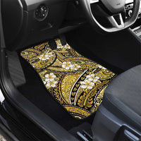 Polynesian Hibiscus Tropical Yellow Floral Car Mats Tribal Pattern LT01 - Polynesian Pride