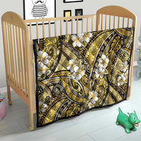 Polynesian Hibiscus Tropical Yellow Floral Quilt Tribal Pattern - Polynesian Pride