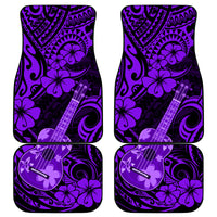 Hawaii Ukulele Car Mats Polynesian Pattern Purple Version LT01 Purple - Polynesian Pride