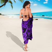 Hawaii Ukulele Sarong Polynesian Pattern Purple Version LT01 - Polynesian Pride