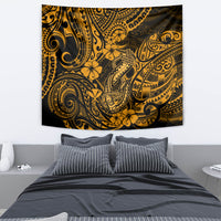 Hawaii Fish Hook Tapestry Polynesian Pattern Gold Version LT01 - Polynesian Pride