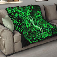 Hawaii Hula Girl Quilt Polynesian Pattern Green Version LT01 - Polynesian Pride
