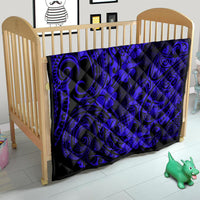 Hawaii Pineapple Quilt Paradise Flowers Pacific With Navy Blue Polynesian Tribal LT01 - Polynesian Pride