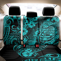 Hawaii Pineapple Back Car Seat Cover Polynesian Pattern Turquoise Version