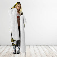 Hawaii Pineapple Hooded Blanket Polynesian Pattern Yellow Version LT01 - Polynesian Pride