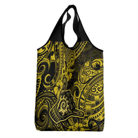Hawaii Shaka Sign Grocery Bag Polynesian Pattern Yellow Version LT01 - Polynesian Pride