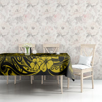 Hawaii Shaka Sign Tablecloth Polynesian Pattern Yellow Version LT01 - Polynesian Pride
