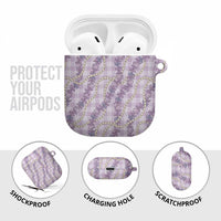 Pua Kalaunu Lei AirPods Case Palaka Pattern LT01 - Polynesian Pride