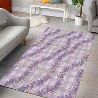 Pua Kalaunu Lei Area Rug Palaka Pattern LT01 - Polynesian Pride