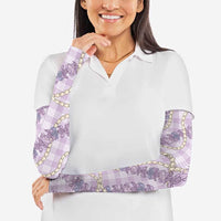Pua Kalaunu Lei Arm Sleeves Palaka Pattern LT01 - Polynesian Pride