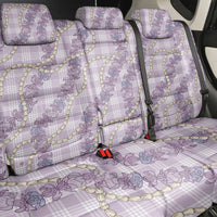 Pua Kalaunu Lei Back Car Seat Cover Palaka Pattern