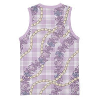Pua Kalaunu Lei Basketball Jersey Palaka Pattern LT01 - Polynesian Pride