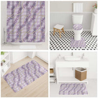 Pua Kalaunu Lei Bathroom Set Palaka Pattern LT01 - Polynesian Pride