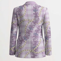 Pua Kalaunu Lei Blazer Palaka Pattern LT01 - Polynesian Pride