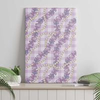 Pua Kalaunu Lei Canvas Wall Art Palaka Pattern LT01 - Polynesian Pride