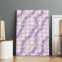 Pua Kalaunu Lei Canvas Wall Art Palaka Pattern LT01 - Polynesian Pride