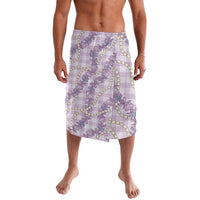 Pua Kalaunu Lei Lavalava Palaka Pattern LT01 Purple - Polynesian Pride